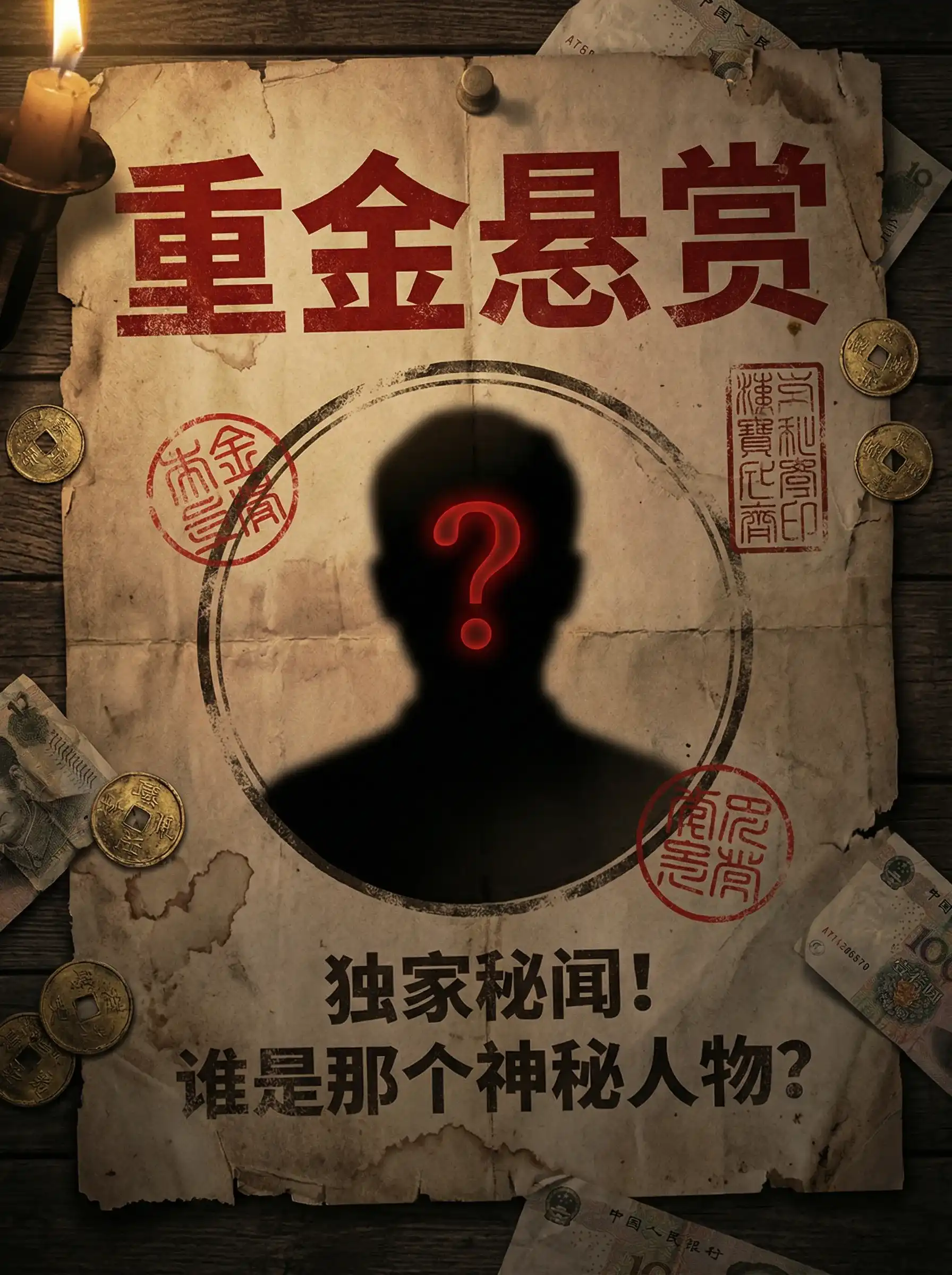 同人动漫 - 重金悬赏线索征集令